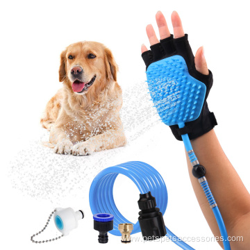 Dog Bathing Shower Massage Hair Remover